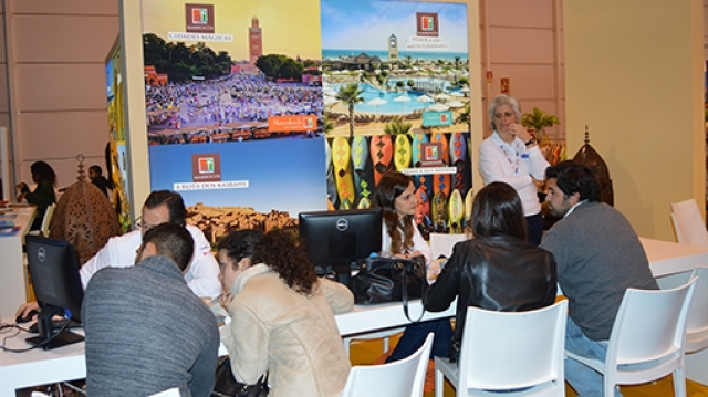 Opération séduction du Maroc à la foire des voyages «Mundo Abreu» de Lisbonne Opération séduction du Maroc à la foire des voyages «Mundo Abreu» de Lisbonne