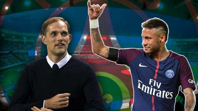 Tuchel et Neymar Tuchel et Neymar