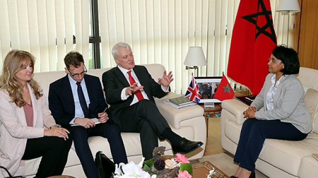 Mounia Boucetta et Graham Stuart Mounia Boucetta et Graham Stuart