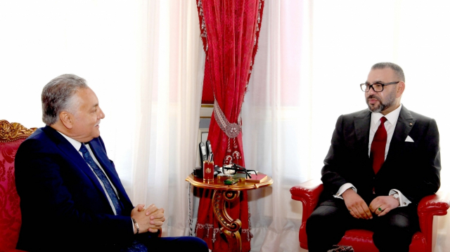 Mohammed VI et Nabil Benabdellah Mohammed VI et Nabil Benabdellah