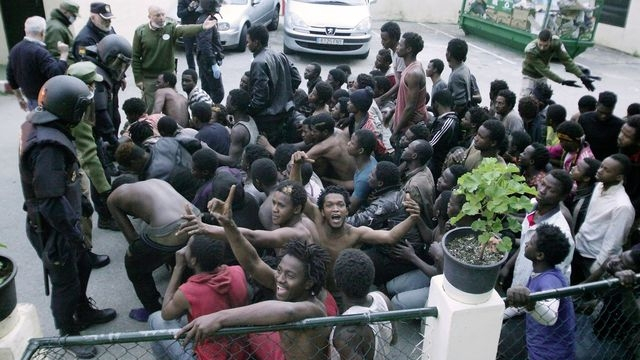 Migrants Ceuta Migrants Ceuta