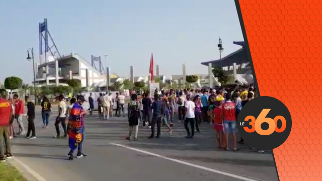 cover supporters arrivent à Tanger cover supporters arrivent à Tanger