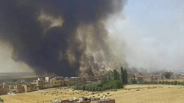incendie Meknès-1 incendie Meknès-1