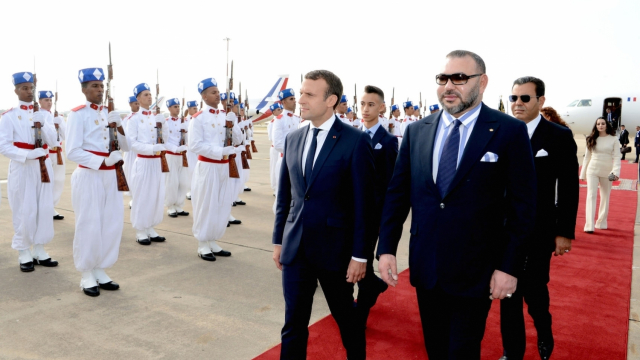 Macron Mohammed VI Macron Mohammed VI