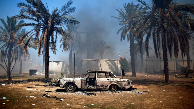 Libye: Tripoli cible de violents tirs d'armes lourdes après la trêve Libye: Tripoli cible de violents tirs d'armes lourdes après la trêve