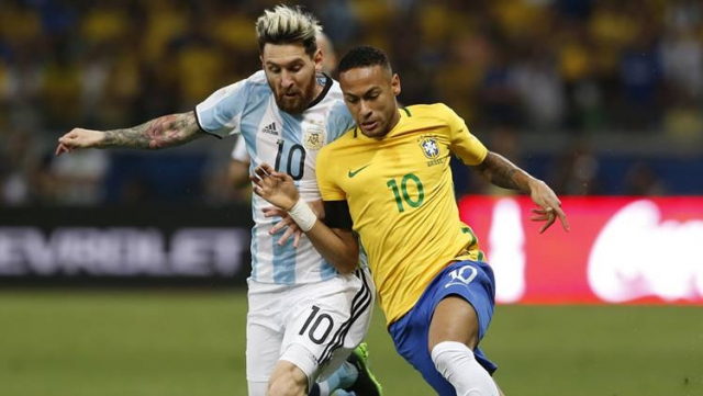 Messi Neymar Argentine Brésil Messi Neymar Argentine Brésil