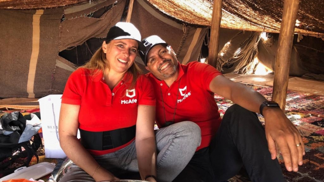 Karima et Hamza Gazelles & men rally Karima et Hamza Gazelles & men rally