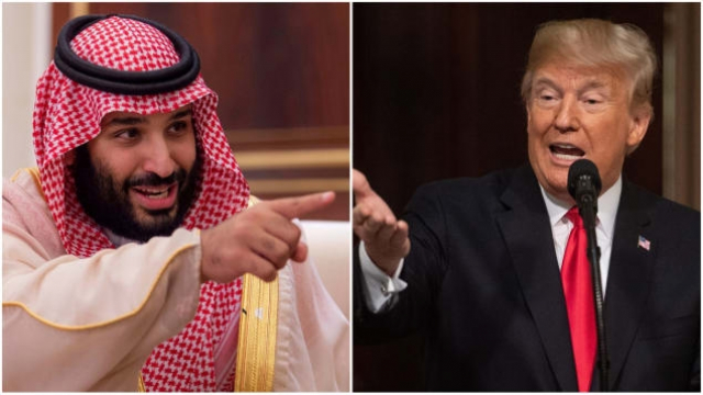 Mohammed ben Salmane et Donald Trump Mohammed ben Salmane et Donald Trump