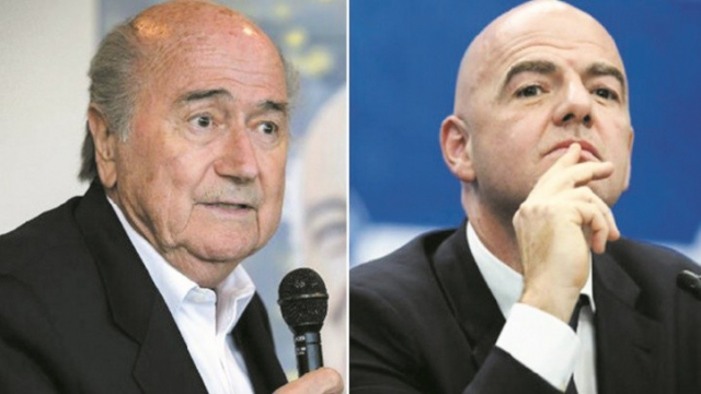 Blatter Infantino Blatter Infantino