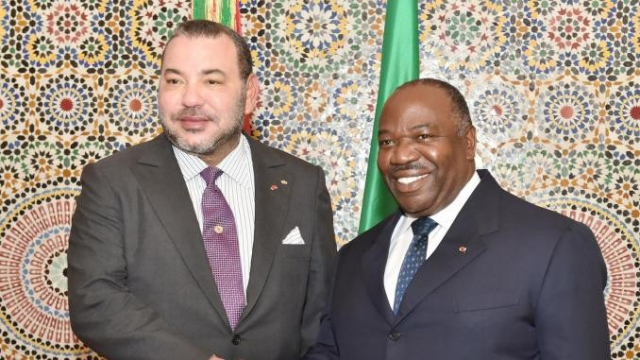 Mohammed VI et Ali Bongo Mohammed VI et Ali Bongo