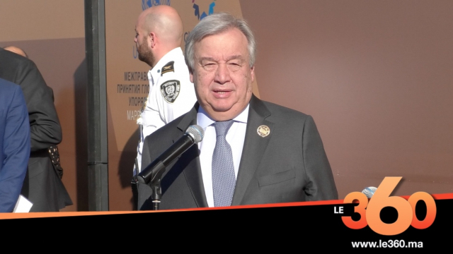 Cover Vidéo - Pacte de Marrakech. Déclaration du secrétaire général de l'ONU, Antonio Guterres Cover Vidéo - Pacte de Marrakech. Déclaration du secrétaire général de l'ONU, Antonio Guterres