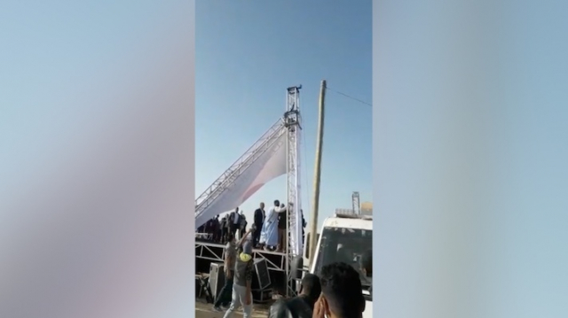 Mauritanie: «Marche contre l’extrémisme et la haine», la tribune d’honneur s'est effondrée Mauritanie: «Marche contre l’extrémisme et la haine», la tribune d’honneur s'est effondrée