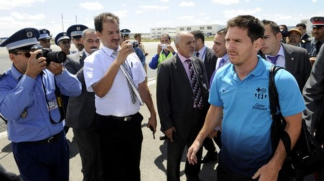 Messi à Tanger Messi à Tanger