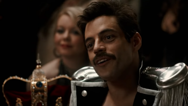 Rami Malek en Freddie Mercury Rami Malek en Freddie Mercury