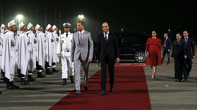 Arrivée au Maroc du Prince Harry et de son épouse Meghan Markle Arrivée au Maroc du Prince Harry et de son épouse Meghan Markle
