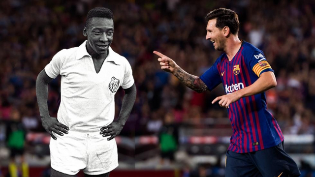 Messi Pelé Messi Pelé