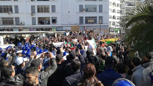 Manifestations à Alger