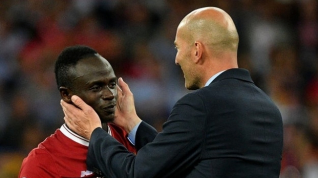 Zidane et Sadio Mané Zidane et Sadio Mané