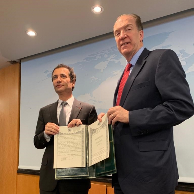 Benchaaboun & David Malpass Benchaaboun & David Malpass