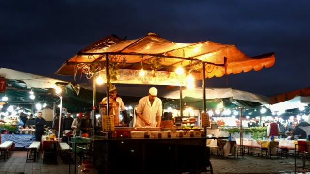 street food à Jemaa El Fna street food à Jemaa El Fna