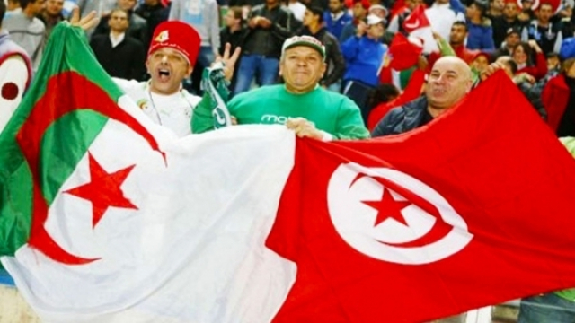 Fans algérien et tunisien Fans algérien et tunisien