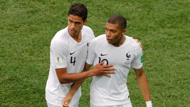 Varane et Mbappé Varane et Mbappé