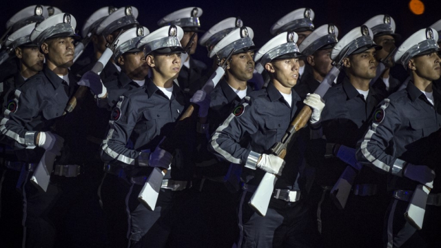 Lors des célébrations, jeudi soir, du 63ème anniversaire de la DGSN à l'Institut Royal de police de Kénitra. Lors des célébrations, jeudi soir, du 63ème anniversaire de la DGSN à l'Institut Royal de police de Kénitra.