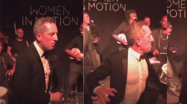 Gad Elmaleh et Salma Hayek Gad Elmaleh et Salma Hayek