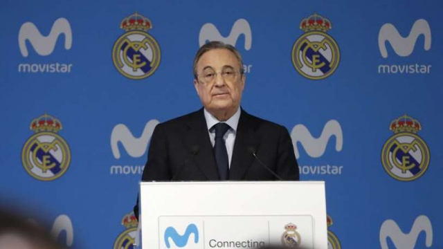 F. Perez, président du Real Madrid F. Perez, président du Real Madrid