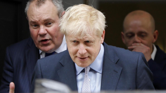 Le député conservateur Boris Johnson Le député conservateur Boris Johnson