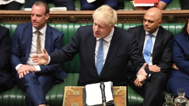 Dominic Raab et Boris Johnson Dominic Raab et Boris Johnson
