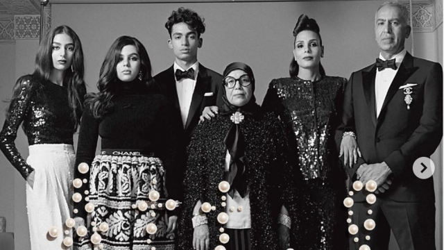 La famille Attal dans Vogue Italia