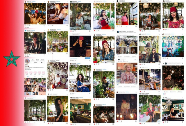 Les clients marocains du restaurant le Salama Les clients marocains du restaurant le Salama