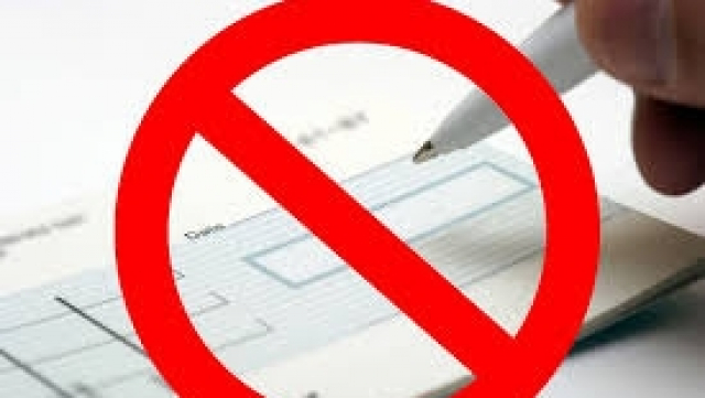 Interdit de chèque Interdit de chèque