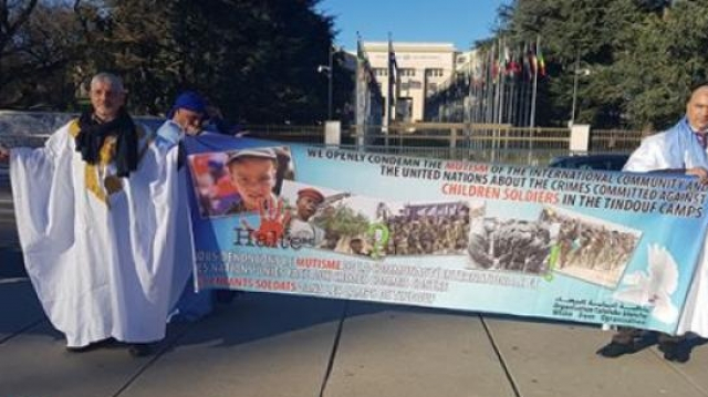 Sit-in à Genève anti-polisario Sit-in à Genève anti-polisario