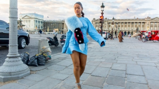 Rihanna à Paris Rihanna à Paris