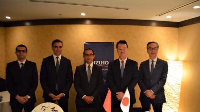 Lors de la signature du MoU entre Attijariwafa bank et Mizuho Bank Lors de la signature du MoU entre Attijariwafa bank et Mizuho Bank