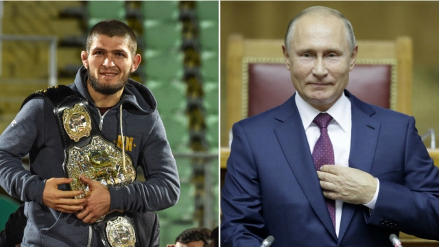 Poutine et Nurmagomedov Poutine et Nurmagomedov