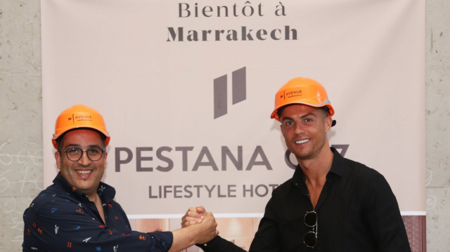 Ronaldo à son Pestana de Marrakech Ronaldo à son Pestana de Marrakech