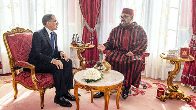 Roi Mohammed VI-Saadeddine El Othmani Roi Mohammed VI-Saadeddine El Othmani