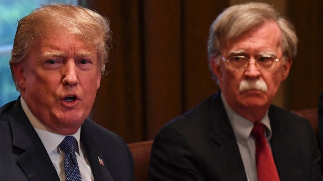 Trump et Bolton Trump et Bolton