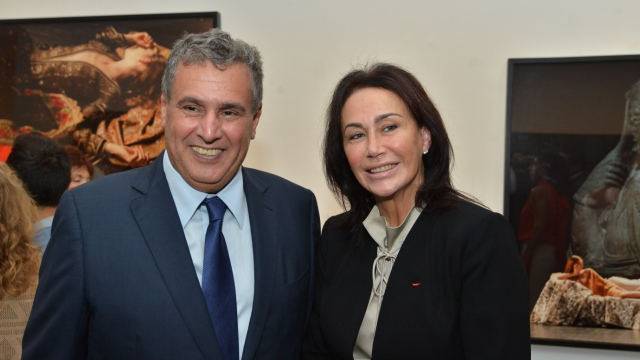 Aziz Akhannouch et Rita Zniber