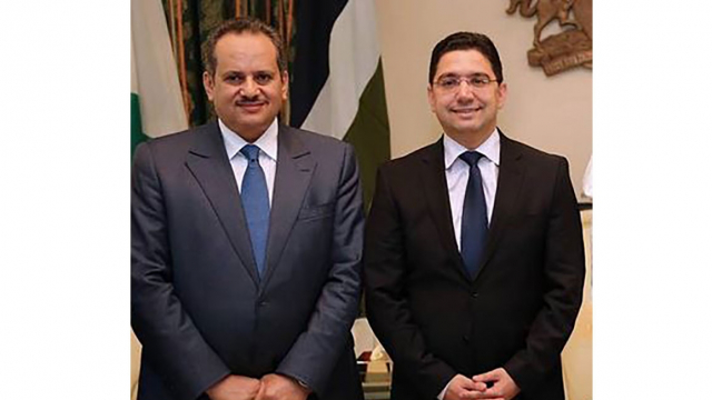 Mohamed Yassine Mansouri et Nasser Bourita Mohamed Yassine Mansouri et Nasser Bourita