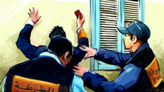 illustration arrestation drogue illustration arrestation drogue