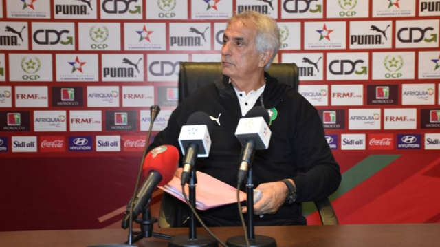 Conf de presse Vahid Conf de presse Vahid