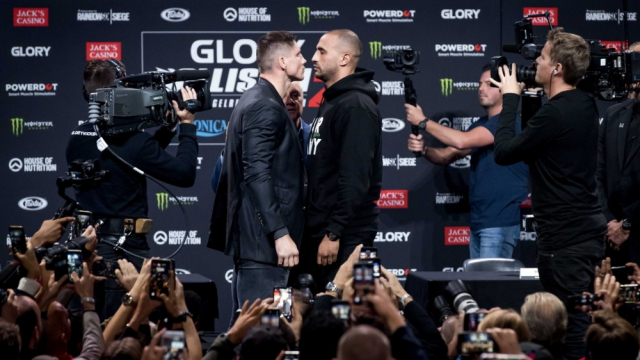 Badr Hari et Rico Verhoeven Badr Hari et Rico Verhoeven