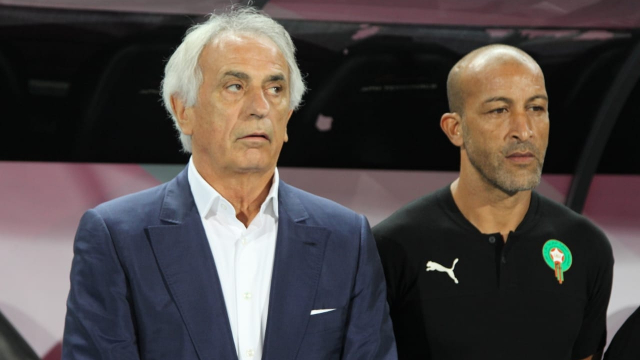 Vahid Halilhodzic et Mustapha Hadji Vahid Halilhodzic et Mustapha Hadji