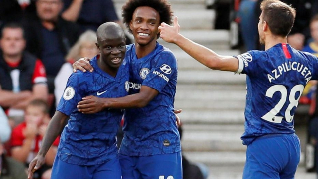 Kanté et Willian Kanté et Willian