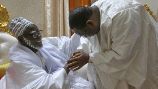 Macky Sall à Touba Macky Sall à Touba
