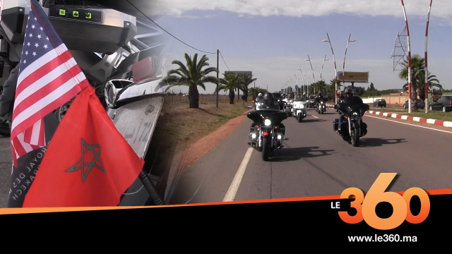 Cover. Vidéo. Marche Verte: le Club Royal Motos s’envole direction l’Amérique Cover. Vidéo. Marche Verte: le Club Royal Motos s’envole direction l’Amérique